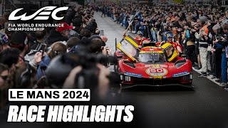 Race Highlights I 2024 24 Hours of Le Mans I FIA WEC [upl. by Sulamith318]