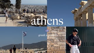 vlog — summer in athens [upl. by Atnauqahs279]