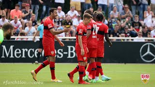 Hattrick Hamadi Al Ghaddioui vs St Gallen  Friendly Game [upl. by Miyasawa]