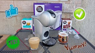 Espresso Krups NESCAFÉ Dolce Gusto Genio S Touch KP440E31  Coffee Machine Test [upl. by Myrle]