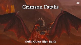 MHFU  Crimson Fatalis 22  ★8   Guild High Rank  Bow [upl. by Schuster]