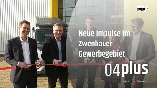 Neue Impulse im Zwenkauer Gewerbegebiet [upl. by Allebara802]