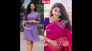 Modern 🆚️ Traditional  Vijay tv heroines  pandian stores bharathikannamma rajarani2 shorts [upl. by Orson]