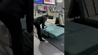 part 155Bed Car Seat Hidden Headrest 3fold Bed Seat RV Seat Bed Car Seat RV Seat Bed Car [upl. by Grannias]