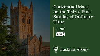 Conventual Mass on the ThirtyFirst Sunday of Ordinary Time – 3rd November 2024 [upl. by Einnor]