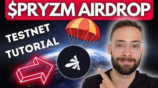 PRYZM Airdrop Guide Testnet Airdrop [upl. by Etireugram]