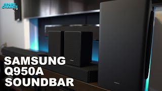 BEST SOUNDBAR 2021 Samsung Q950A Soundbar Review amp Demo [upl. by Neerac824]