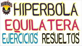 hipérbola equilátera  preguntas resueltas de geometría analítica [upl. by Rhonda]