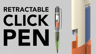 How a Retractable Ballpoint Pen Works [upl. by Henghold]