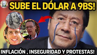 SUBE EL DÓLAR SUBEN LOS PRECIOS SE DESMORONA ARCE  Alele en Bolivia wmv [upl. by Abran172]