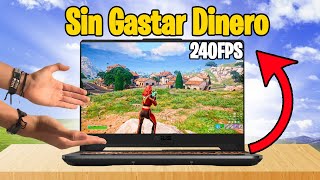 OPTIMIZA tu LAPTOP para JUEGOS SIN GASTAR DINERO  100 FPS [upl. by Adnohsirk]