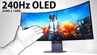 This 2024 wide OLED gaming monitor is Super Fast LG UltraGear 39GS95QE [upl. by Oira]