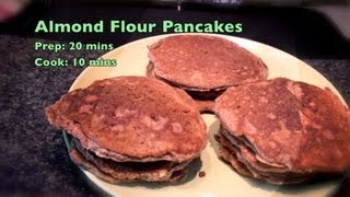 Almond Flour Pancakes Low Carb Gluten Free Wheat Free [upl. by Loferski]