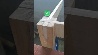 Woodworker Making Some Satisfying Beam Joints that Few People Know tutorial shorts howto tips [upl. by Ennaid669]