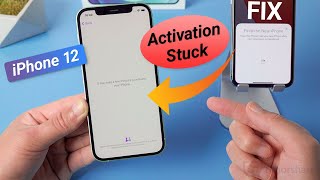 iPhone 12 Not Activating Here is the Fix [upl. by Ahsilak]