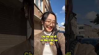 Đất nước xe đạp tôi iu 🇳🇱🤣  Miha Chan [upl. by Luce]