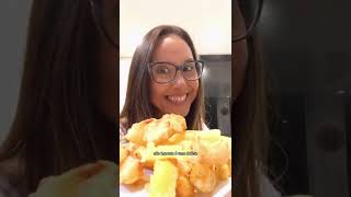 MANDIOCA CROCANTE AIPIM NA AIRFRYER MACAXEIRA DELICIA Ideia Vegana shorts [upl. by Skyler]