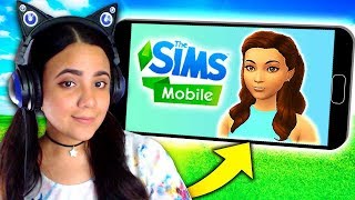 MAKING MY SIM SELF 💚 The Sims Mobile 💚 Sim My Life Ep 1 [upl. by Suoivatra741]