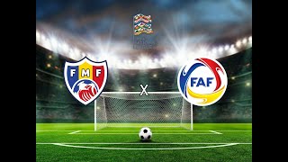 AO VIVO🔴 Moldávia x Andorra  UEFA Nations League  Partida Completa [upl. by Enisaj]