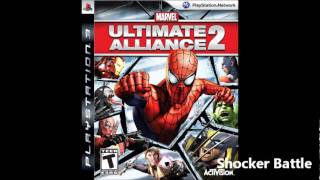 Marvel Ultimate Alliance 2 OST 204  Shocker Battle [upl. by Ayita]