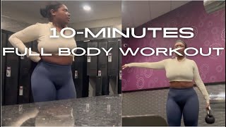 10 minute full body workout  beginner friendly [upl. by Egan]