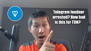 TON Founder Arrested How bad is this from TelegramTON coin [upl. by Ynagoham209]