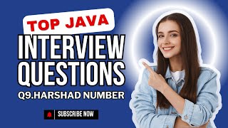 Q9 Java Interview Questions And Answers for freshers  Harshad Number  Telugu [upl. by Anoet853]