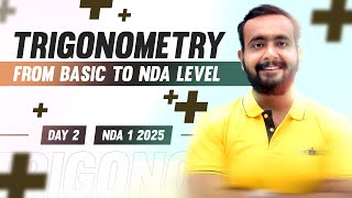 Trigonometry  Day 2  From Basic To NDA Level  Free NDA Coaching  Yodha Batch  NDA 1 2025 [upl. by Shaff]