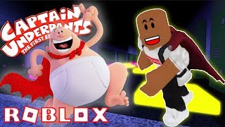 CAPTAIN UNDERPANTS THE FIRST EPIC MOVIE IN ROBLOX [upl. by Nosnibor]