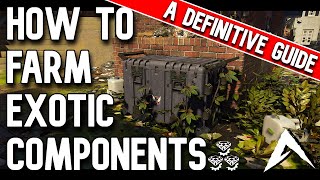 How to farm EXOTIC COMPONENTS in The Division 2  A Definitive Guide [upl. by Posner]