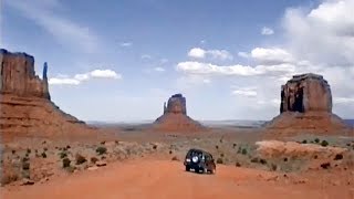 Monument Valley 1993  Dashcam モニュメントバレー （車載カメラ）1993年 [upl. by Tybie245]