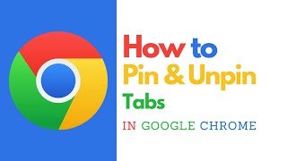 How to Pin and Unpin Tabs in Google Chrome – Simple Guide [upl. by Nomma]