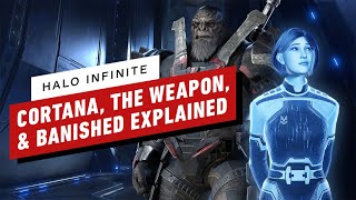 Halo Infinite Cortana The Weapon and Banished Explained [upl. by Shute]