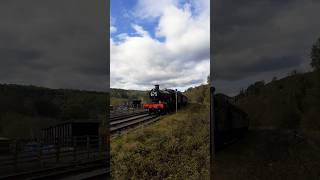 Pitchford Hall gliding into Levisham train steamtrain locomotive railway nymr steamloco [upl. by Sayres]