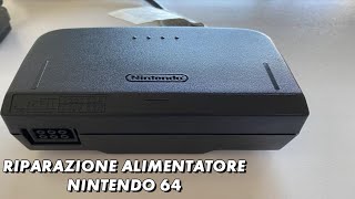 Riparazione di un Alimentatore Del Nintendo 64 [upl. by Ellened]