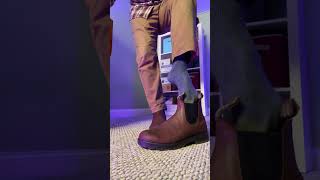 Tight Chelsea Boots StepbyStep Guide to Pulling on Chelsea Boots chelseaboots blundstone [upl. by Sixele571]