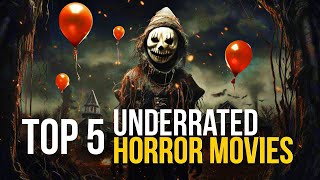 5 Underrated horror movies you need to watch Overlooked horror movies horrormovies mustwatch [upl. by Nnov]