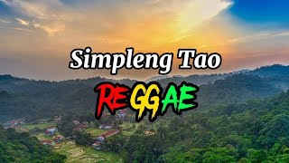 Simpleng Tao  Reggae Cover  Tropavibes Lyrics [upl. by Mccoy]