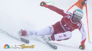 Austrias Vincent Kriechmayr wins mens downhill in Kitzbuehel  NBC Sports [upl. by Burget266]