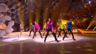 Dancing On Ice 2010  Professional Boys Week 2 [upl. by Ettenajna]