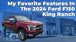 My Favorite Features in the 2024 Ford F150 King Ranch [upl. by Burke]