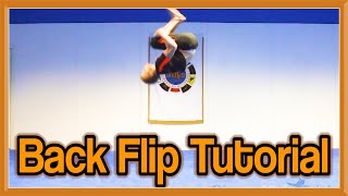 Back Flip Back Tuck Tutorial  GNT How to [upl. by Otsuj]