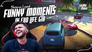 Shreeman Legend Funny Moments In Exo Life gta [upl. by Carnay]