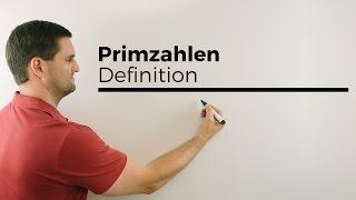 Primzahlen Definition  Mathe by Daniel Jung [upl. by Zins]