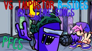 FNF Vs Impostor V5 BSides  All BSide LimeJADS Songs PFCAll Sicks FULL WEEK [upl. by Merton722]