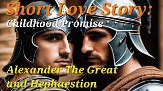 Short Narrated MMGay story Alexander the Great and Hephaestion  Childhood Promise romance story [upl. by Lauhsoj583]