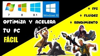 Cómo mejorar optimizar y acelerar el rendimiento de mi pcwindows 7881 y 10 MUY FÁCIL 2021 [upl. by Drislane771]