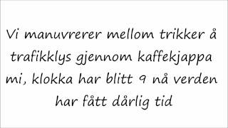 Vinni  God Morgen Norge Lyrics Tekst [upl. by Amehr253]