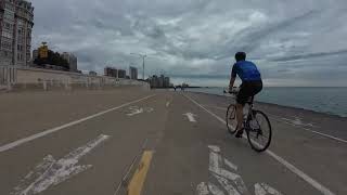 2024 June 18 Cycling on Chicago Lakefront Trail [upl. by Eyeleen]