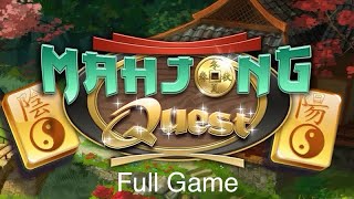 Mahjong Quest Online Full Game 100 Subscribers Special [upl. by Roydd]